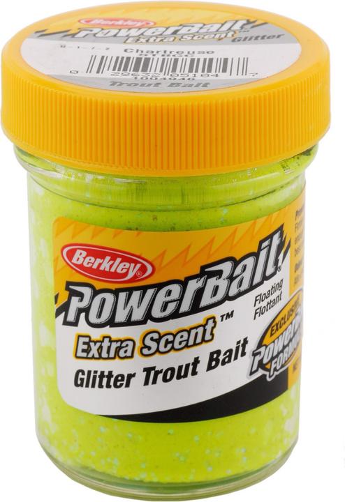 Berkley Powerbait Glitter Trout Bait Chartreuse