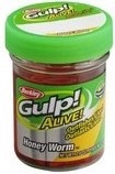 Berkley Gulp Alive Honey Worm Bianco (3 cm)