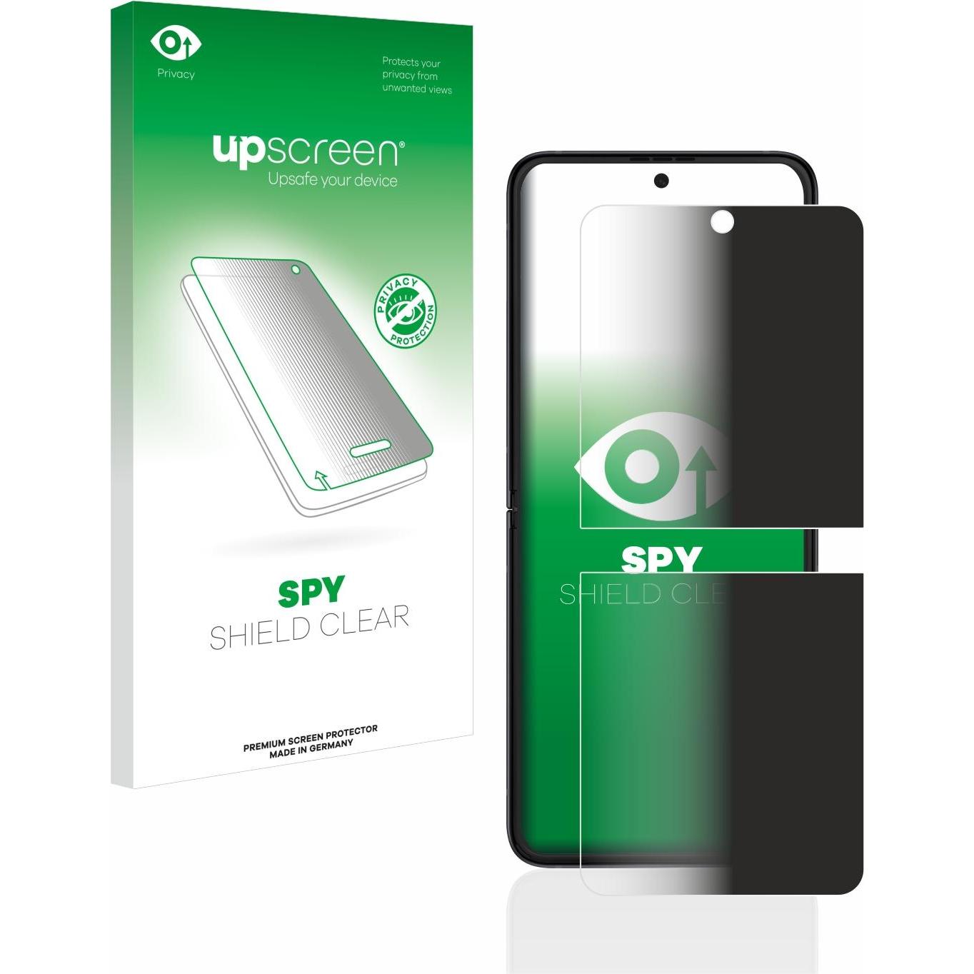 upscreen Sichtschutzfolie Anti-Spy Privacy Folie Blaulicht-Schutz (1 Stück, Samsung Galaxy Z Flip3), Smartphone Schutzfo...