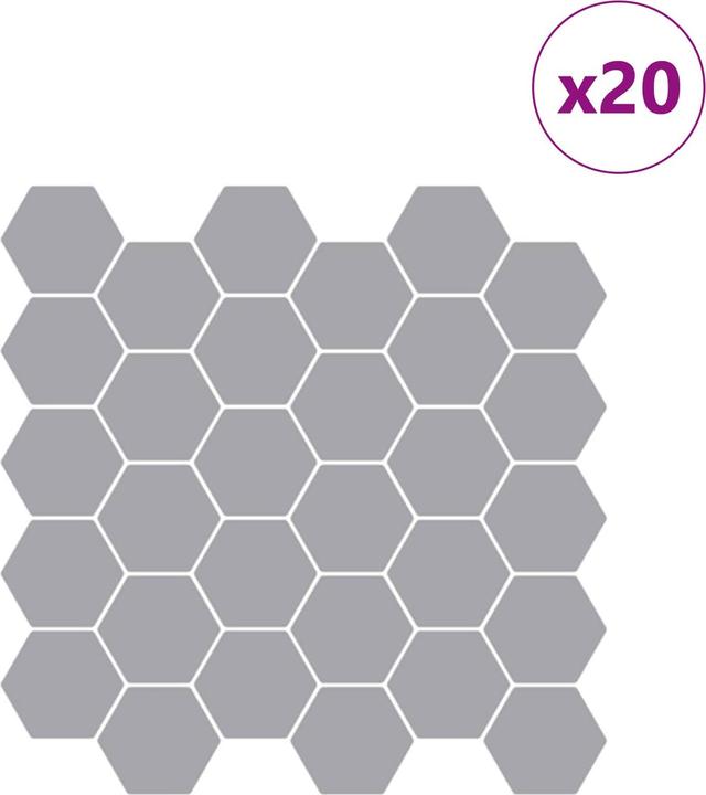 Produktbild vidaXL Sechseckige Fliese