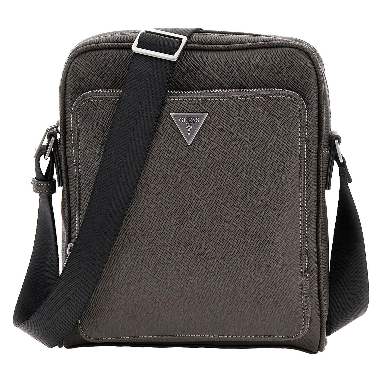 Guess, Herren, Handtasche, Milano Top Crossbody, Beige