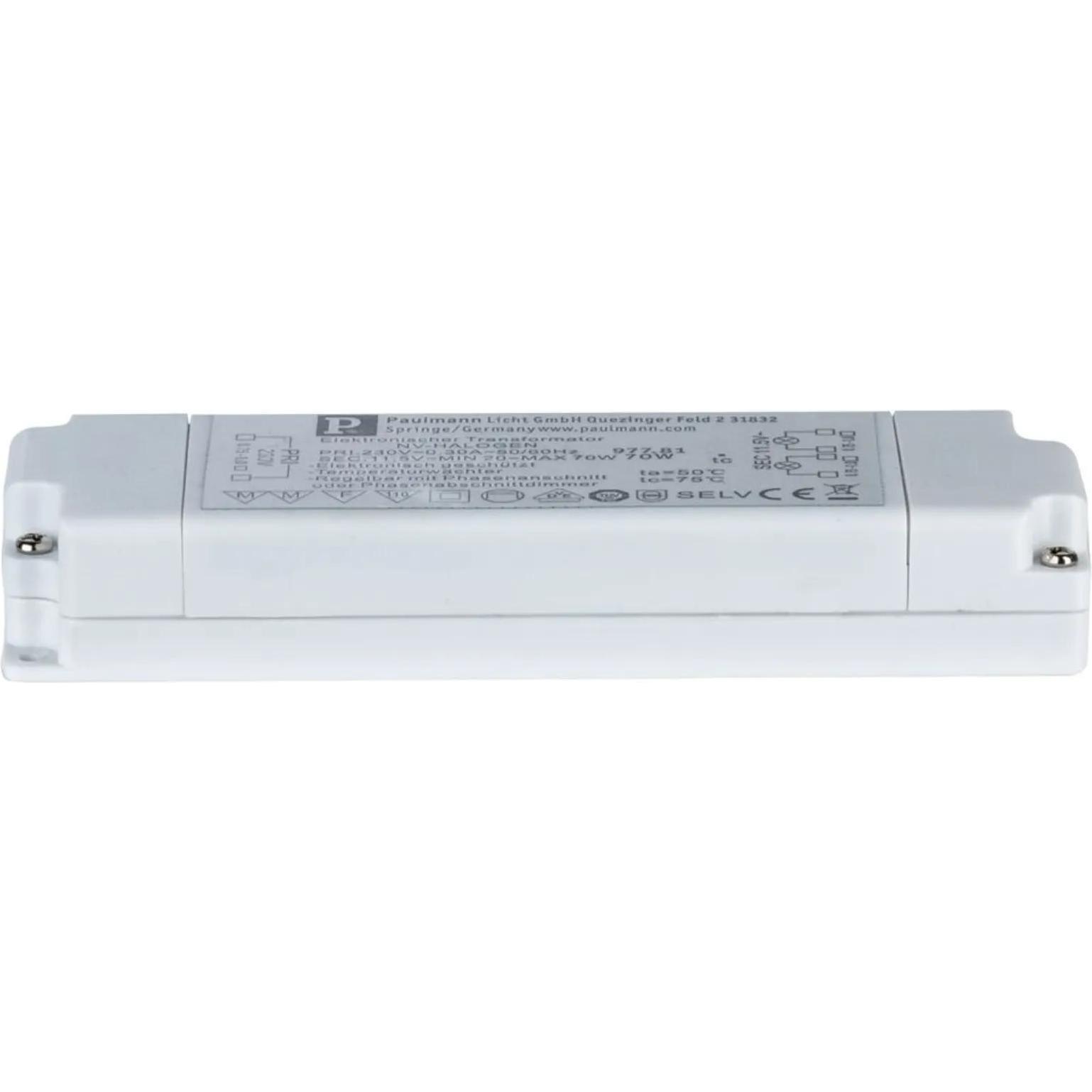 Paulmann, Zubehör Beleuchtung, VDE Flat Transformer