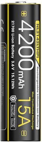 Actual product image Nitecore BATTERY RIGHT. AA 4200MAH/NL2142LTHPI (AA, 4200 mAh)
