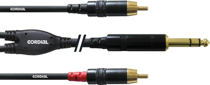 Cordial Cfy 3 Vcc (3 m, 6.3mm Klinke (Jack), Cinch)