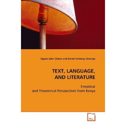 Text, Language, And Literature, Fachbücher