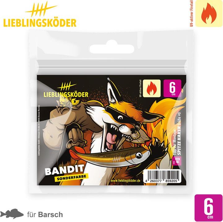 Immagine prodotto Lieblingsköder Colori speciali 2020 Bandit, Bobby, Magic, Diesel (15 cm)
