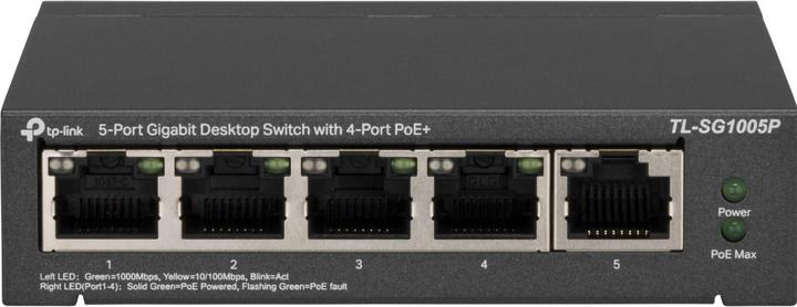 Image du produit TP-Link Tl-Sg1005p (5 Ports)