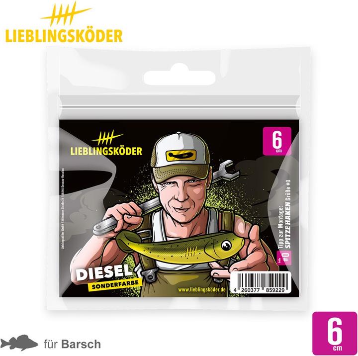 Actual product image Lieblingsköder Special colors 2020 Bandit, Bobby, Magic, Diesel (15 cm)