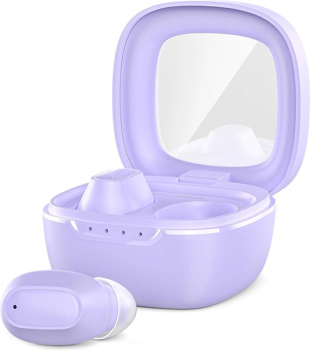 Choetech MEMS wireless TWS Bluetooth 5.3 headphones - purple (8 h, Wireless)