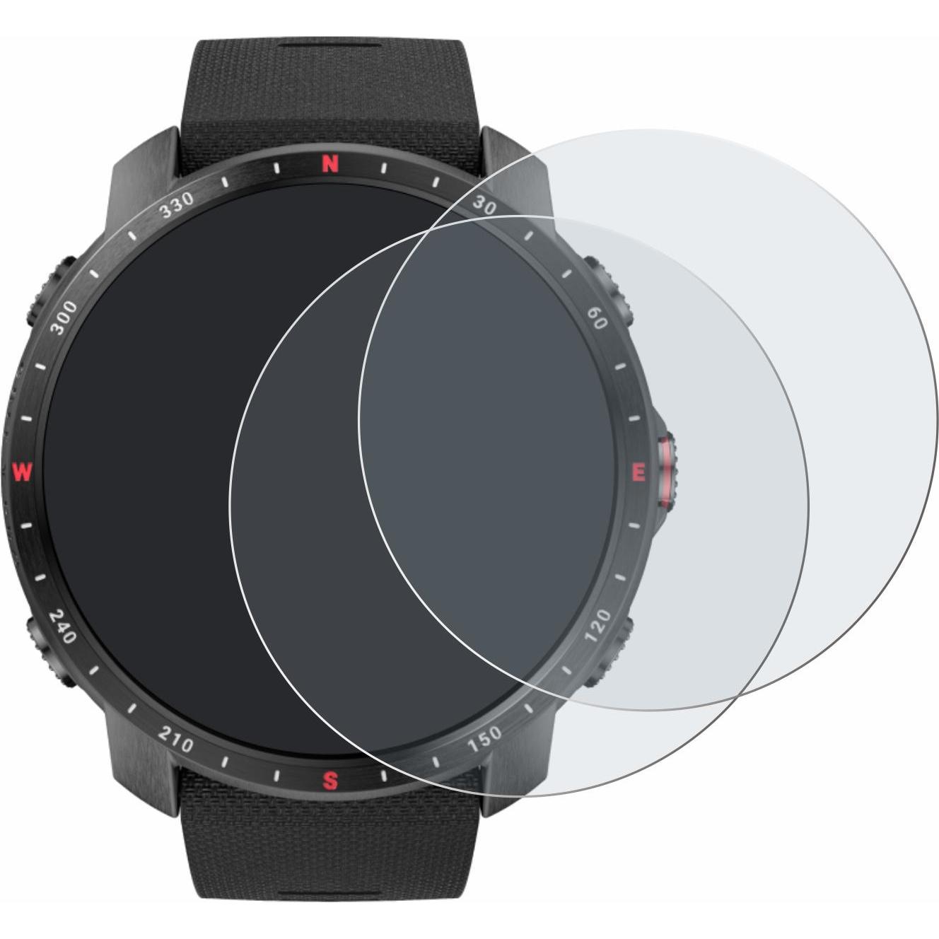 Thumbnail - BROTECT Entspiegelungs-Schutzfolie Displayschutz Matt, Smartwatch Schutzfolie, Grau