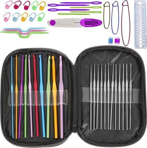 Productafbeelding Ruhhy Set haaknaalden - 50 stuks