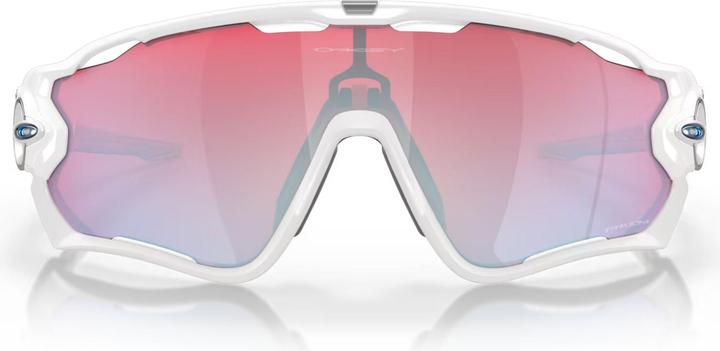 Image du produit Oakley Lunettes de sport Jawbreaker (Blanc poli, Prizm Snow Saphir IRID)