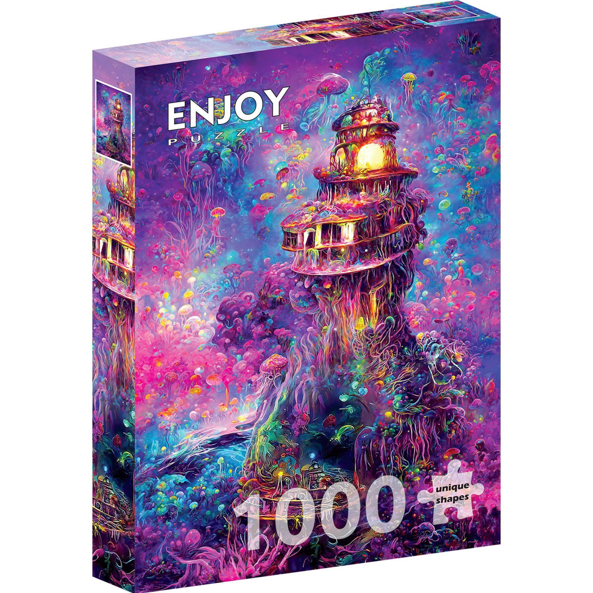 Enjoy Puzzle Puzzle 1000 Teile - Unterwasser-Leuchtturm (1000 Teile)