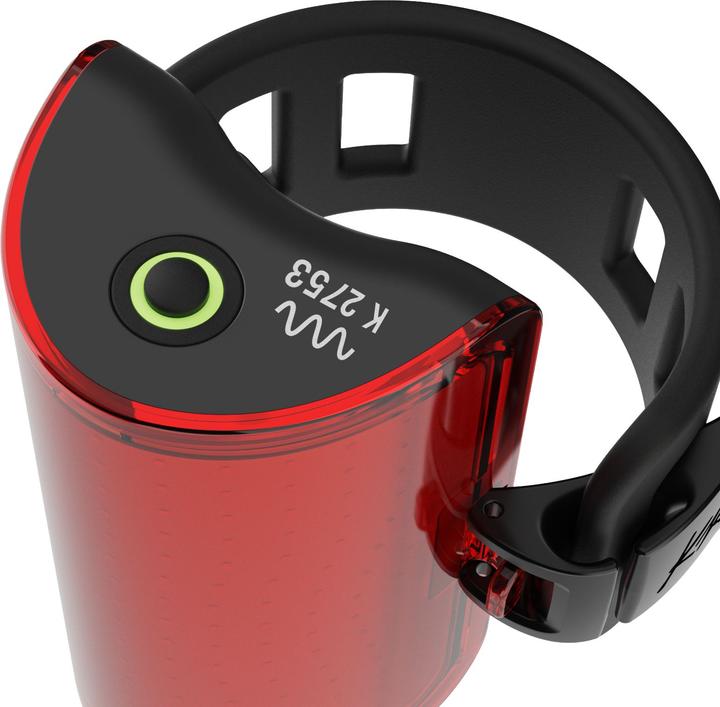 Produktbild knog. Cobber Fahrradlampe, StVZO, rote LED, black (50 Lumen) (50 lm)