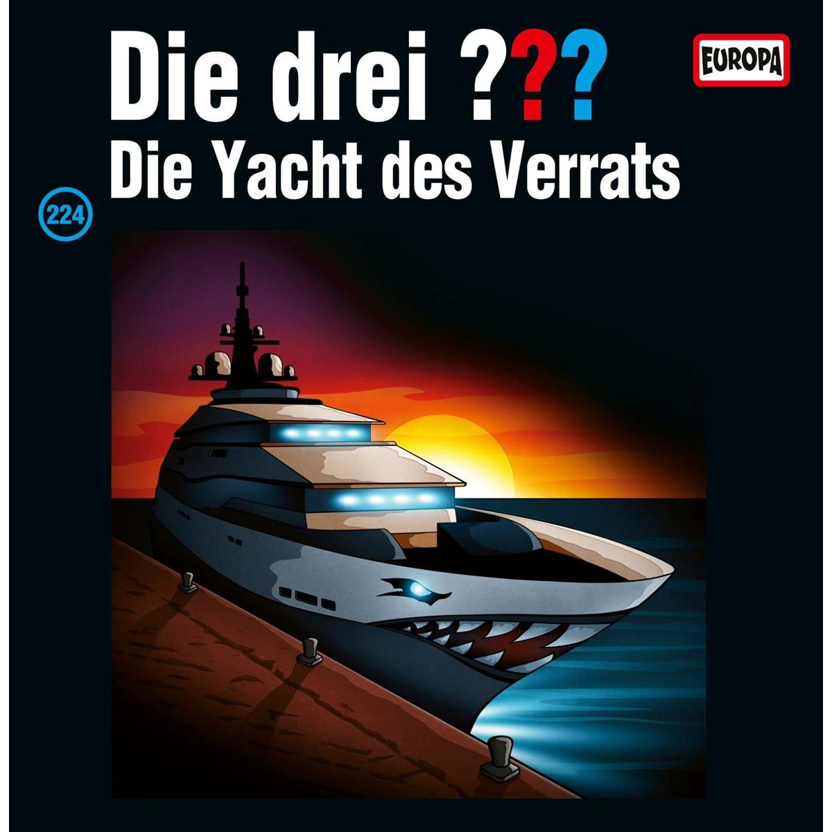 Die drei??? 224 - Die Yacht des Verrats (2LP), Schallplatten