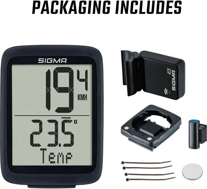 Actual product image Sigma Sport BC 10.0 WL ATS