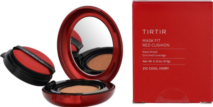 Immagine prodotto TirTir Mask Fit Red Cushion Pad Copertura semi-opaca resistente e leggera (Avorio fresco)