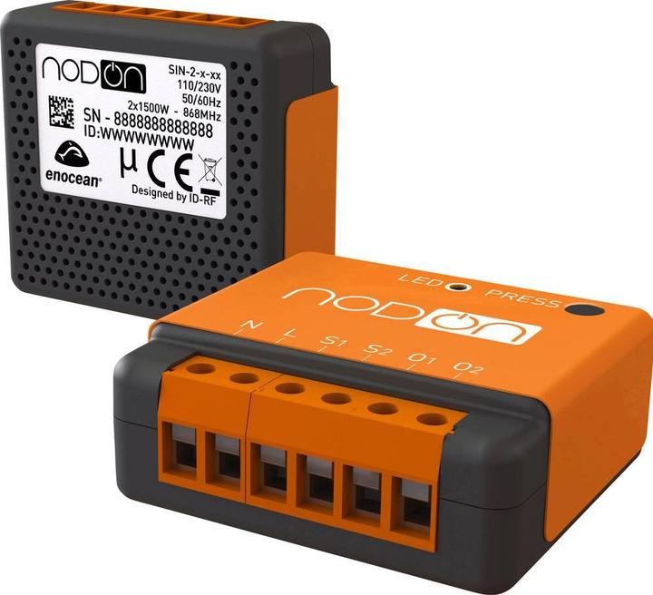 Produktbild NodOn SIN-2-2-01 Funk-Schaltaktor En (Schaltaktor)