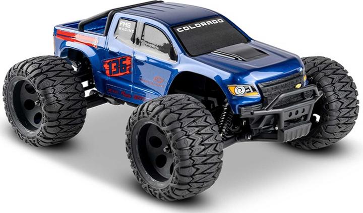 Image du produit FMS FMT24 Chevrolet COLORADO 1:24 blau - RTR 2.4GHz (RTR Prêt à fonctionner)
