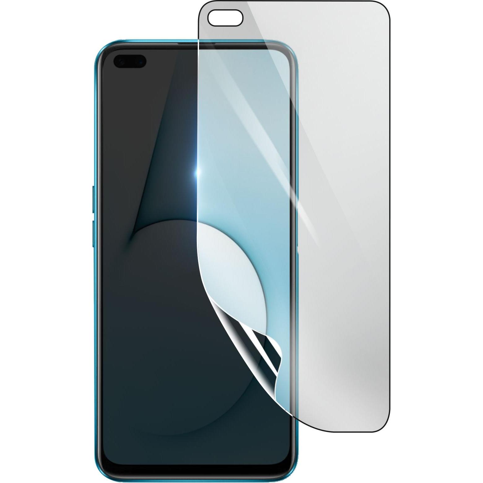3MK Hydrogel Bildschirmfolie für Realme X50 (1 Stück, Realme X50), Smartphone Schutzfolie, Transparent