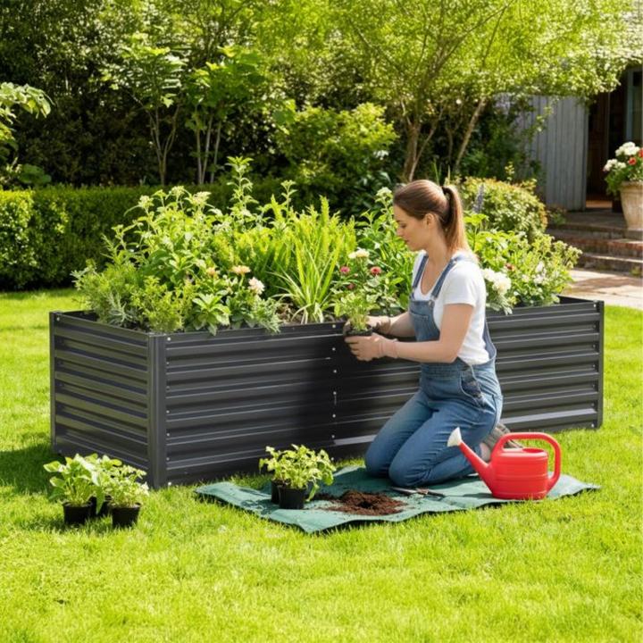 Actual product image Relaxdays raisedbed