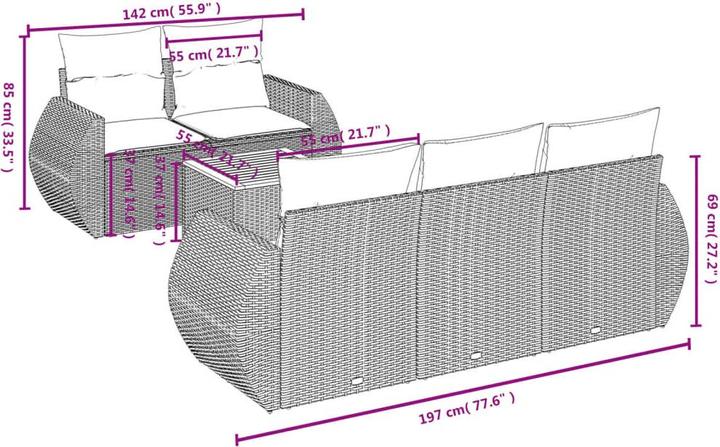 Produktbild vidaXL Alessandra