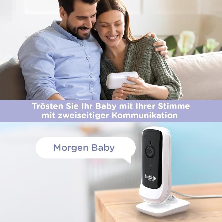 Produktbild Hubble Connected Nursery View Babyphone mit Kamera (Babyphone mit Kamera, 305 m)