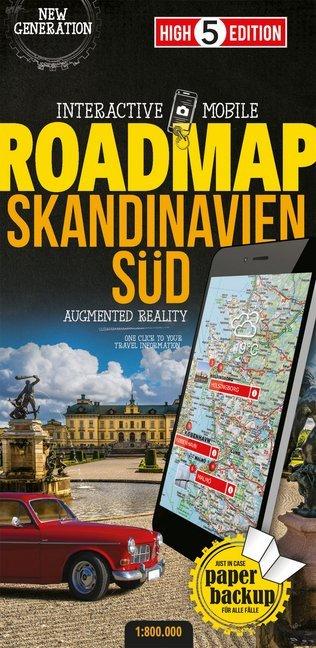 Produktbild High5 Strassenkarte Skandinavien Süd 850000