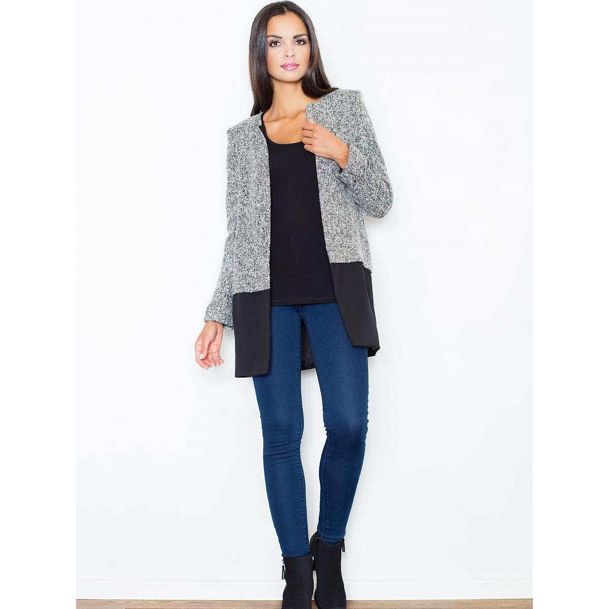 Figl, Damen, Jacke, Jacke model (M), Grau, M