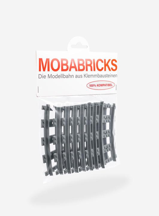 Immagine prodotto Mobabricks Binari curvi R40 - 8 pezzi
