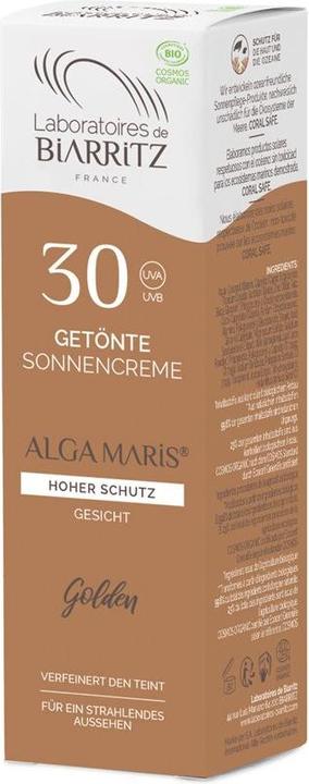 Produktbild Laboratoires de Biarritz Alga Marris Gold (Sonnencreme Gesicht, SPF 30, 50 ml, 500 g)