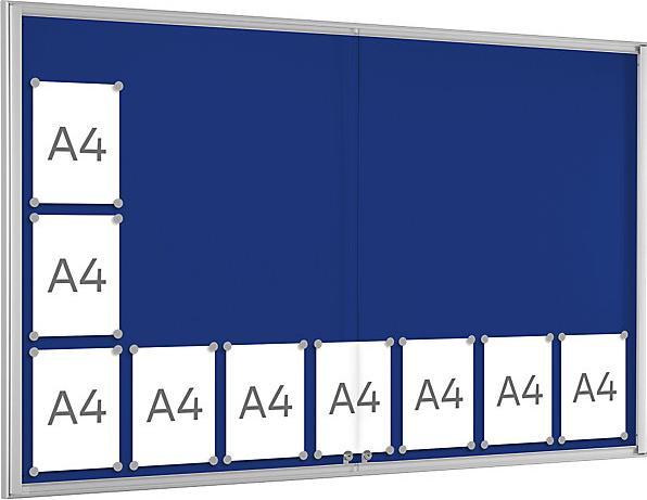 Immagine prodotto Schaar-Design Vetrina singola BASIC (Lavagna, 98,5 x 156 cm)