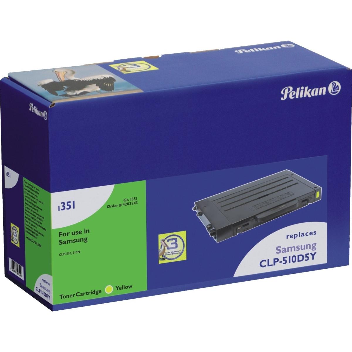 Pelikan, Toner, Clp-510d5y (Y)