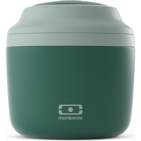 Monbento Element Lunch Thermoskanne, Grün Zweifarbig, Portapranzo