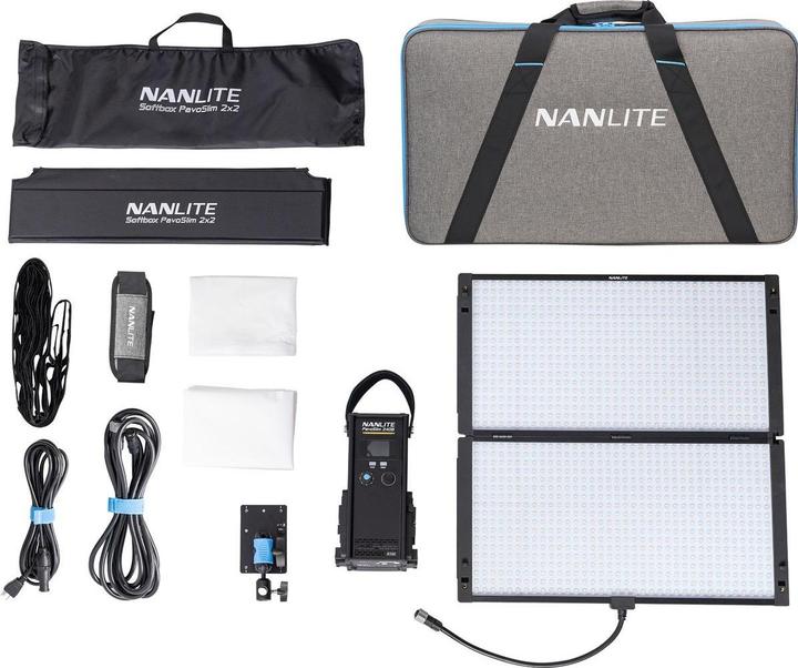 Image du produit Nanlite PavoSlim 240B Panneau LED (éclairage de studio, Lumière vidéo, Panneaux lumineux)