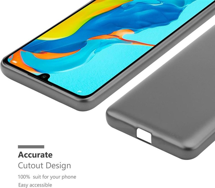Produktbild Cadorabo TPU Matt Metallic Cover (Huawei P30 Lite)