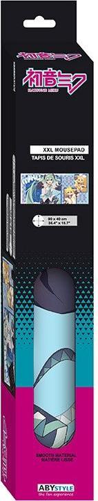 Actual product image ABYstyle Hatsune Miku Tappetino Mouse XXL: Miku & friends 90x40cm (XXL)