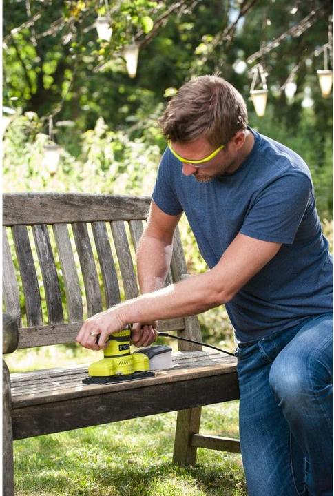 Actual product image Ryobi 5133003678 RSS200-GA20 Schwingschleifer 93x185 mm (Eccentric grinder, Sander, 200 W)