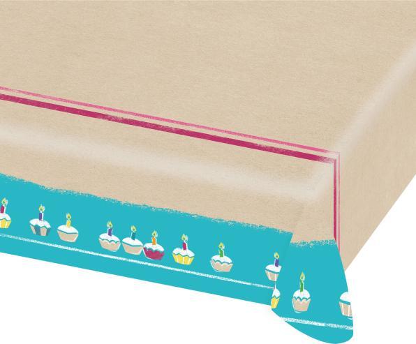 Riethmüller My Birthday Party Paper Tablecloth 115 x 175 cm (115 x 175 cm)