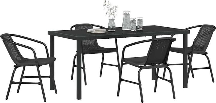 Produktbild vidaXL Garten Essgruppe (80 x 80 x 73 cm)
