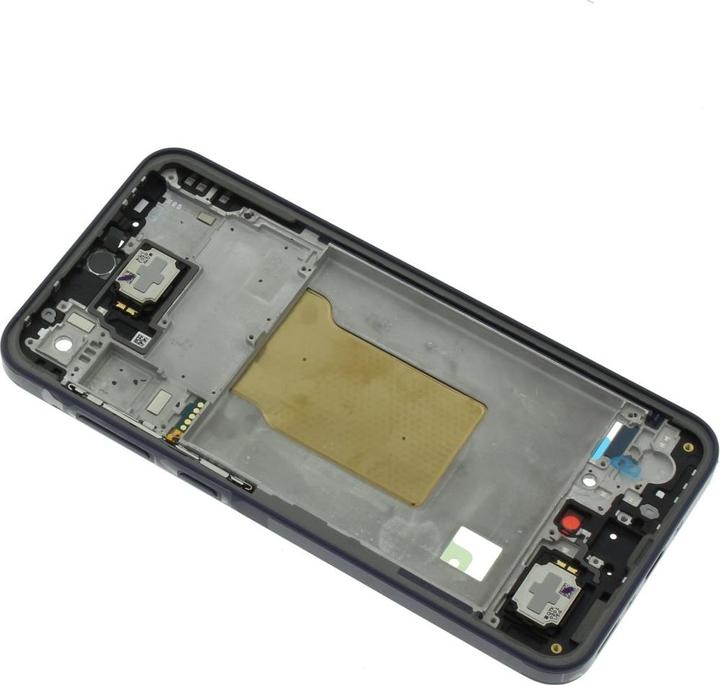 Actual product image Samsung Original Galaxy A35 centre frame navy (Galaxy A35)