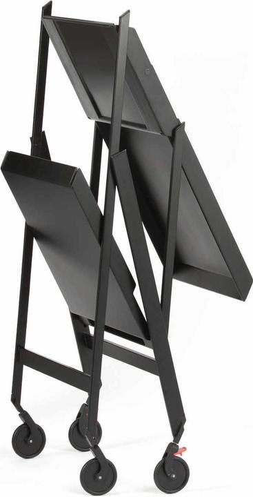 Produktbild Alessi Servierwagen klappbar schwarz