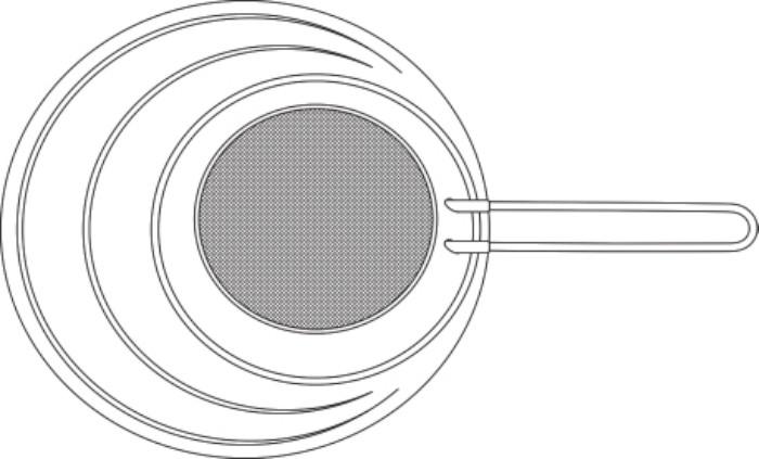 Productafbeelding WMF Spatscherm keuken voor pannen van 20-28 cm intrekbare steel Profi Plus roestvrij staal (Metaal)