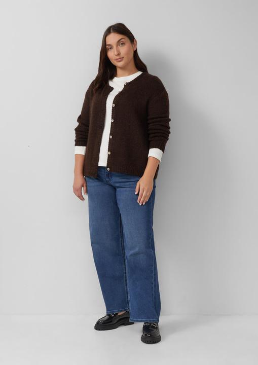 Produktbild s.Oliver Strickjacke Cardigan aus Alpakamix (54)