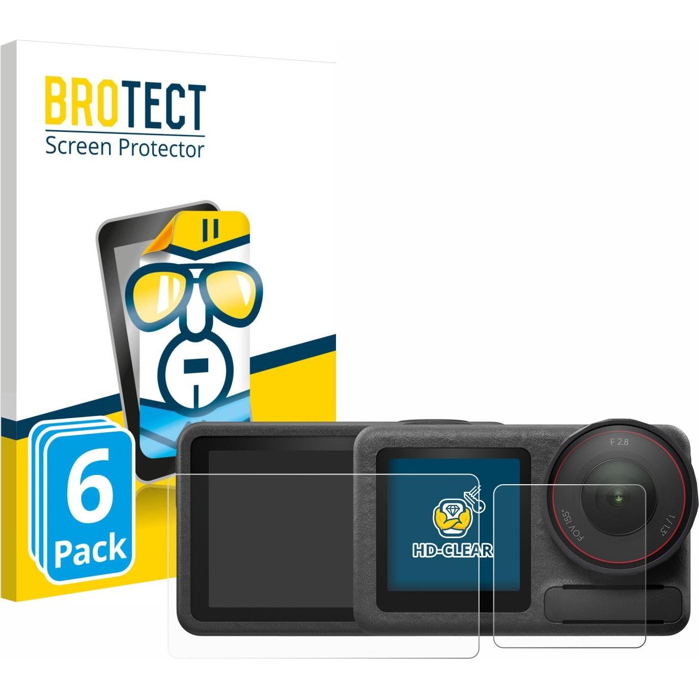 Thumbnail - BROTECT Schutzfolie Displayschutz Displayschutzfolie Folie Klar Transparent (Osmo Action 5 Pro), Action Cam Zubehör, Tra...