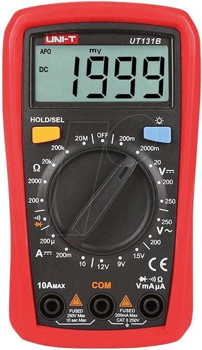 Uni-T MISURATORE DIGITALE UT-131B (CAT II 250V)
