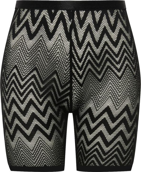 Produktbild Ulla Popken Strumpf-Radler, Zackenmuster, Oberschenkel-Schutz