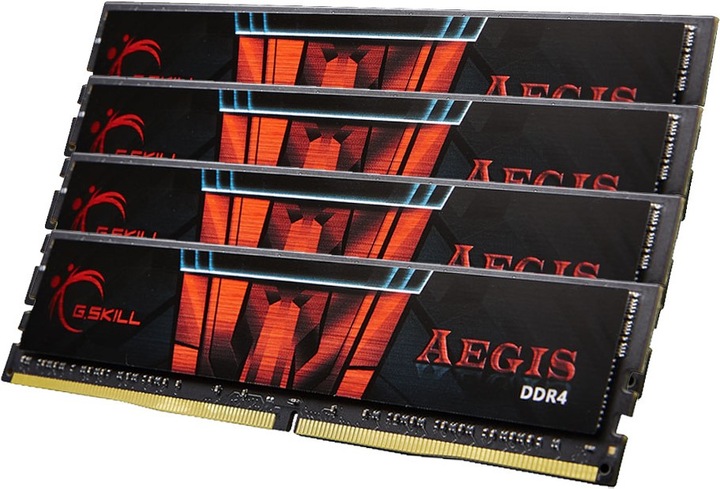 Actual product image G.Skill Aegis (4 x 16GB, 2400 MHz, DDR4-RAM, DIMM)