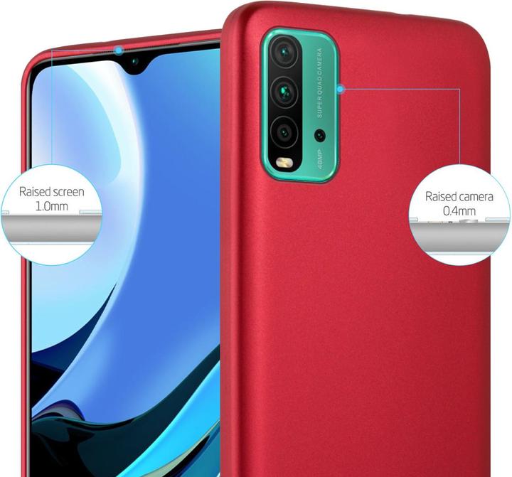 Actual product image Cadorabo TPU Matt Metallic Sleeve (Xiaomi Redmi 9T)