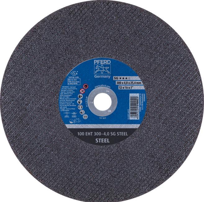 Image du produit Pferd Disque à tronçonner 100 EHT 300-4.0 A 24 S SG/25.4 UE : 20
